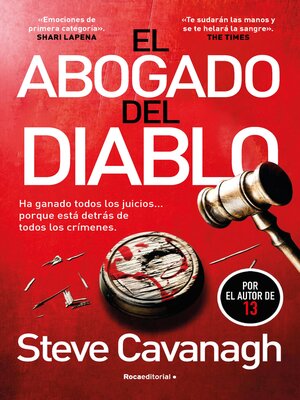 cover image of El abogado del diablo (Serie Eddie Flynn 3)